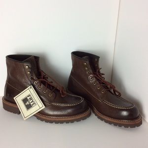 FRYE Dakota mid lace men’s leather boot